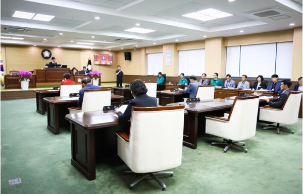 청양군의회 제313회 임시회 폐회 기사 이미지
