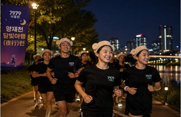 서울시, 야간 러닝 프로젝트 첫선…‘양재천 달빛야행(夜行)런’ 개최 기사 이미지